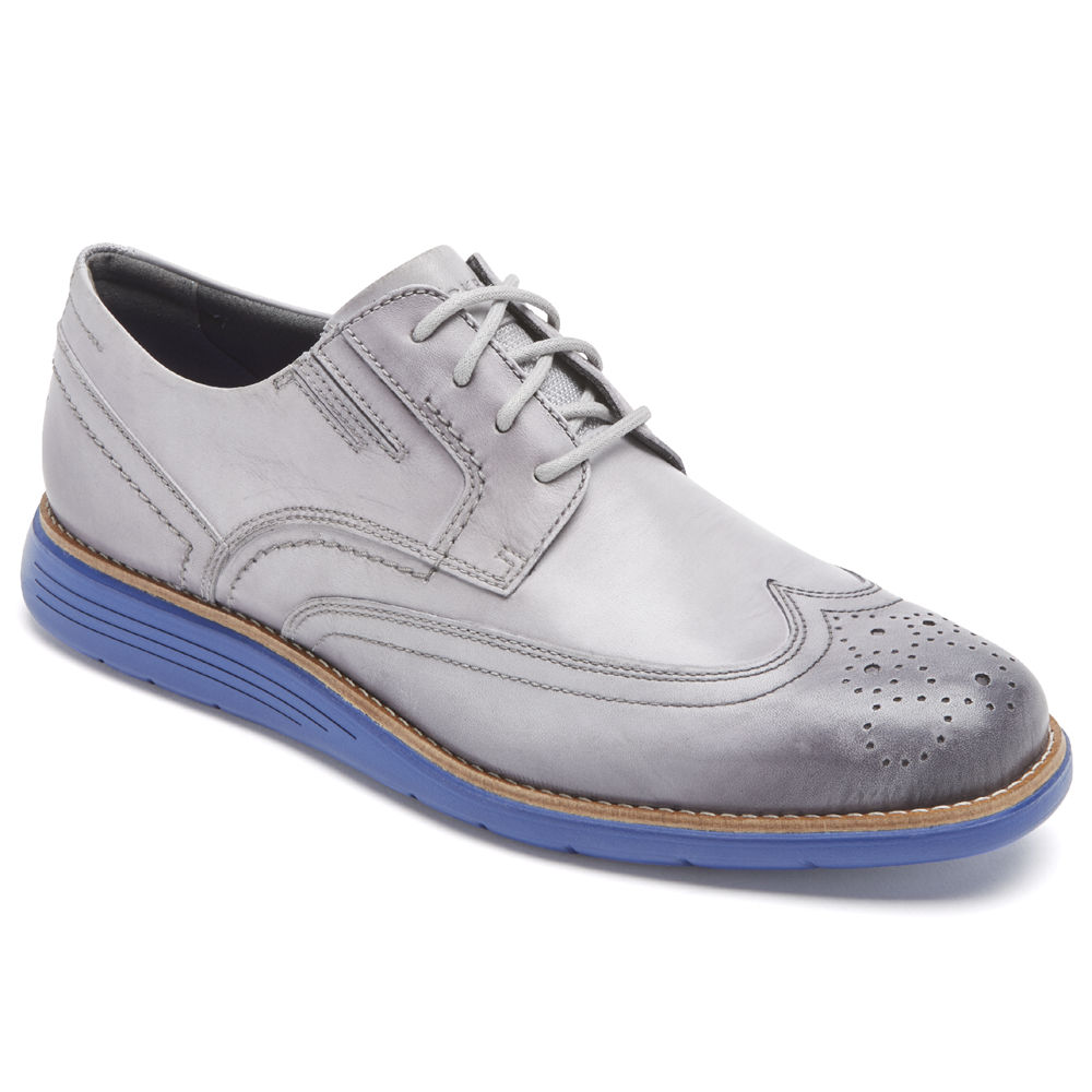 Rockport Pen Sko Herre Sølv - Total Motion Sport Wingtip - SRUF14568